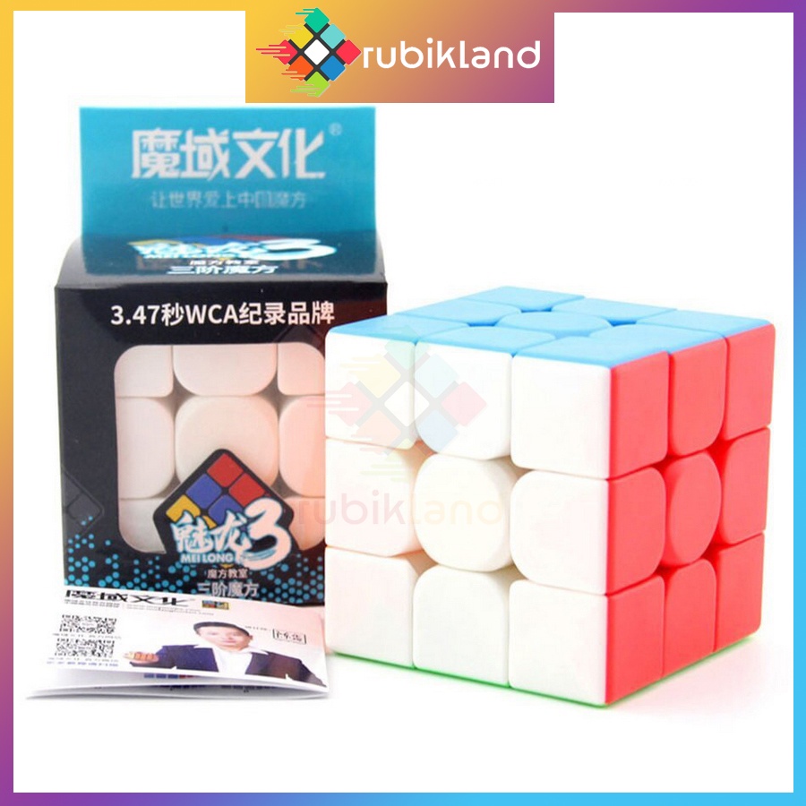 Rubik 3x3 MoYu MeiLong Khối Lập Phương Rubic 3 Tầng 3x3x3 Đồ Chơi Trí Tuệ Trẻ Em