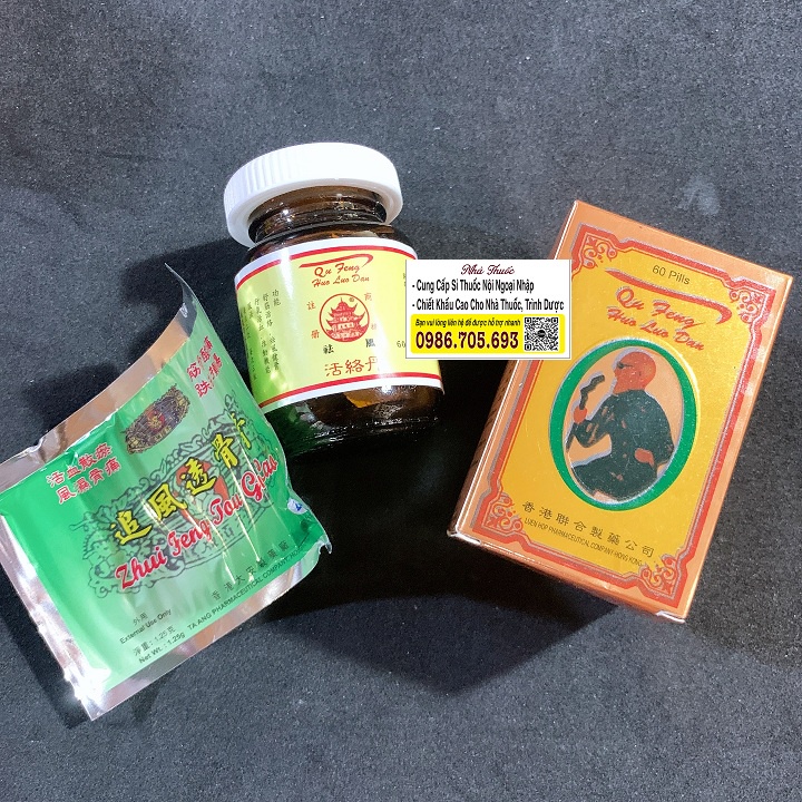 Qu Feng Huo Luo Dan Khu Phong Hoạt Lạc Đơn [LOẠI THƯỜNG]  - Phong Thấp, V iêm Khớp, Đau Nhức Xương