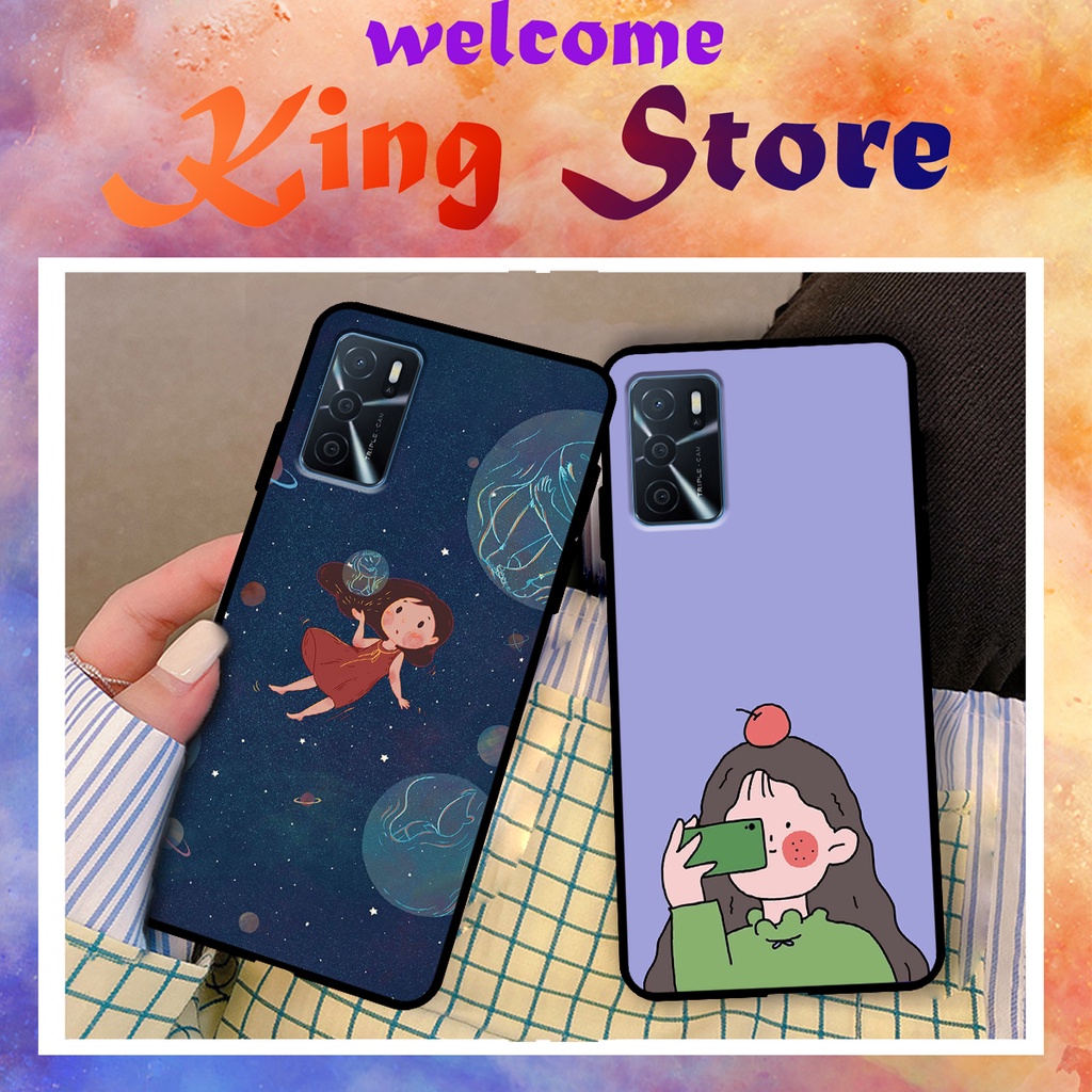 [HOT] Ốp lưng Oppo A15/Oppo A15s/Oppo A16/Oppo A16k in hình bé gái siêu xinh,  dễ thương