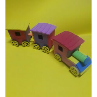 Tàu hỏa.  Phương tiện giao thông mầm non