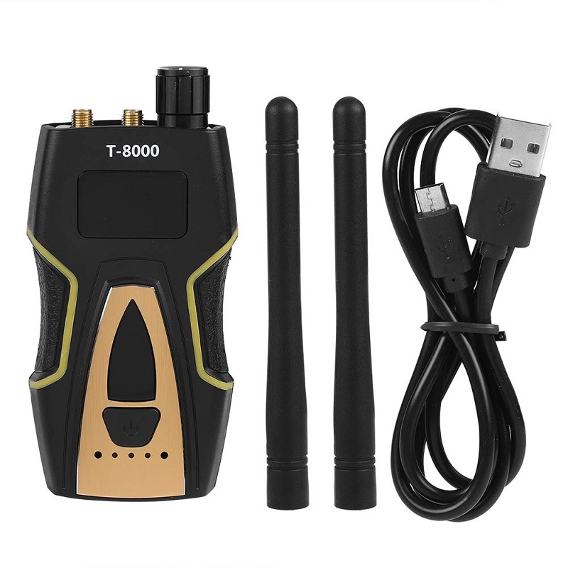 Máy Dò Phát Hiện Theo Dõi Camera, GPS, Định Vị Detector T8000