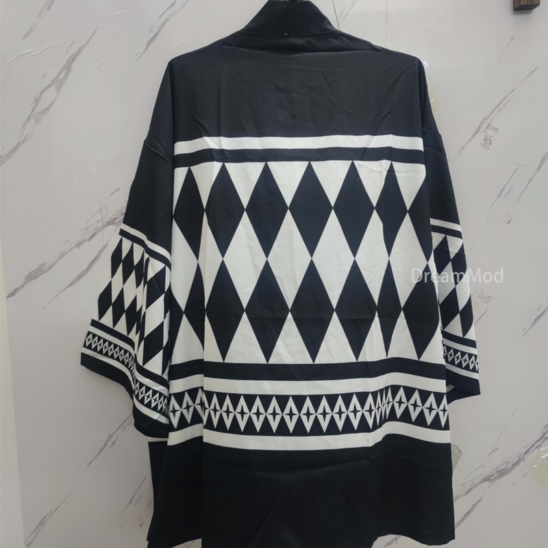 Áo Khoác Cardigan Nam Tay Ngắn Cổ Nhọn Họa Tiết Anime Tokyo Revengers | BigBuy360 - bigbuy360.vn