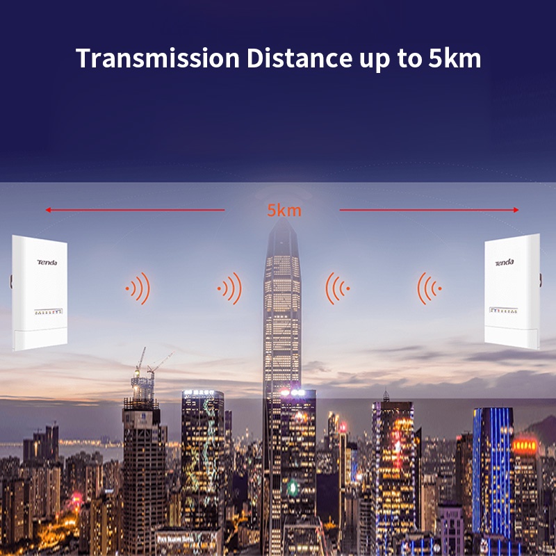 Thiết Bị Phát WiFi Không Dây Tenda OS3 5KM 5GHz 867Mbps | BigBuy360 - bigbuy360.vn