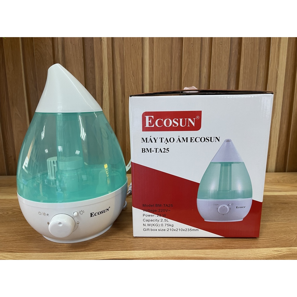 Máy tạo độ ẩm Ecosun BM-TA25, BM-TA30 -Máy phun sương tạo ẩm Magic Home dung tích 4 lít loại lớn hình thú đáng yêu