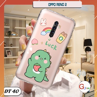 Ốp lưng điện thoại Oppo RENO 2 dẻo trong in hình