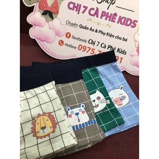 set 8 quần sịp bé trai cao cấp đủ size