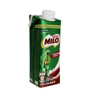 Sữa Lúa Mạch Nestlé MILO Teen Protein Canxi (210ml)