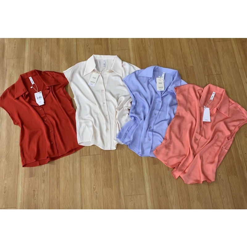 Áo sơ mi lụa kiểu