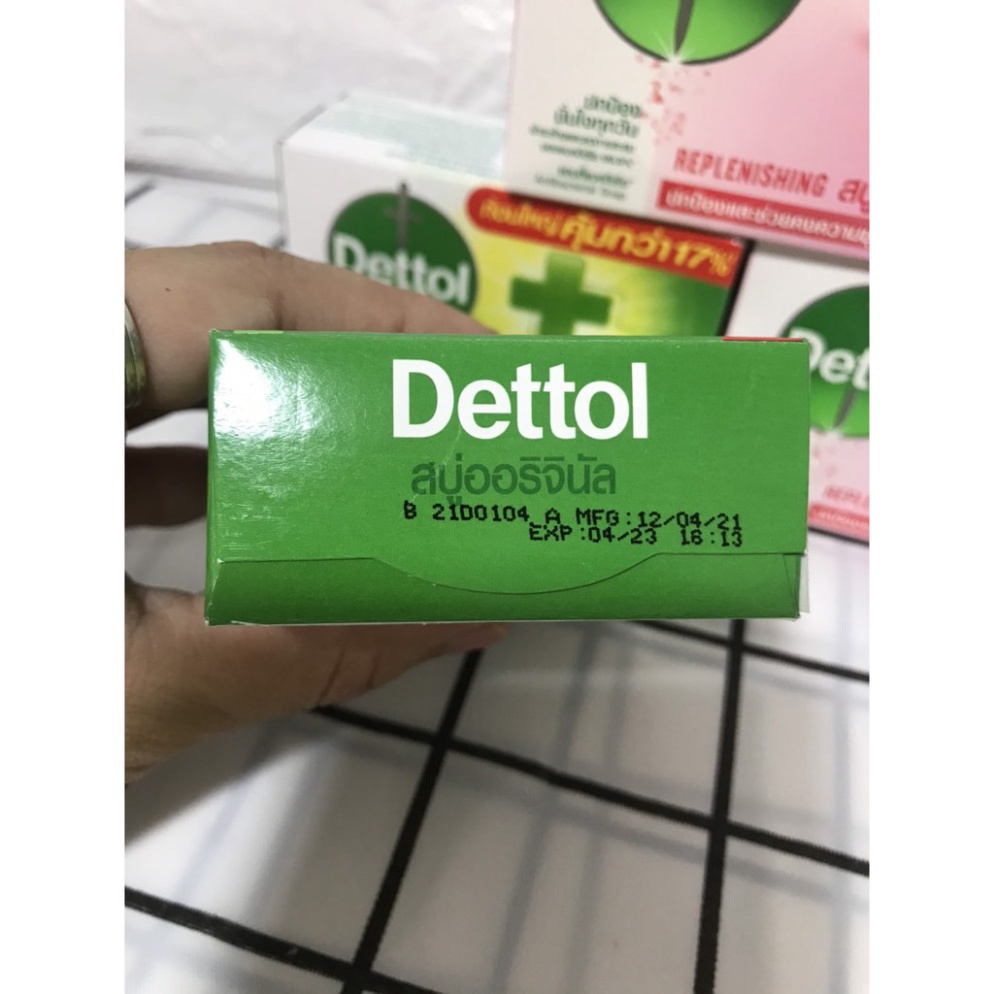 Xà Bông Kháng Khuẩn Dettol Thái Lan 100gram