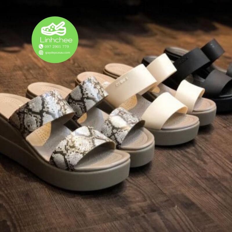 Sandal Cross Nữ Brooklyn Mid Wedge mẫu 2021