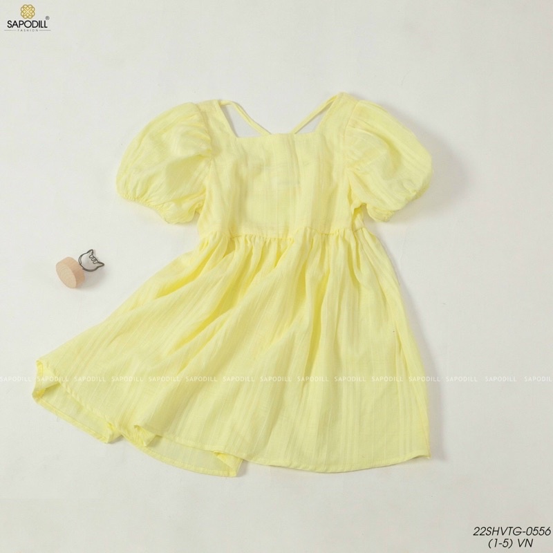 Váy thô đũi tay bồng bé gái 1-5y