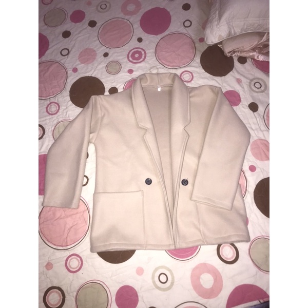 PASS ÁO KHOÁC DẠ màu be