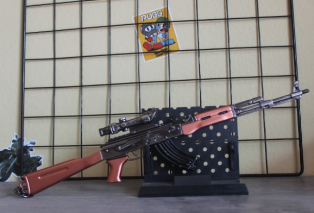 Mô hình AKM PUBG 30cm Kim loại