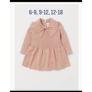 váy len cổ xòe HM auth