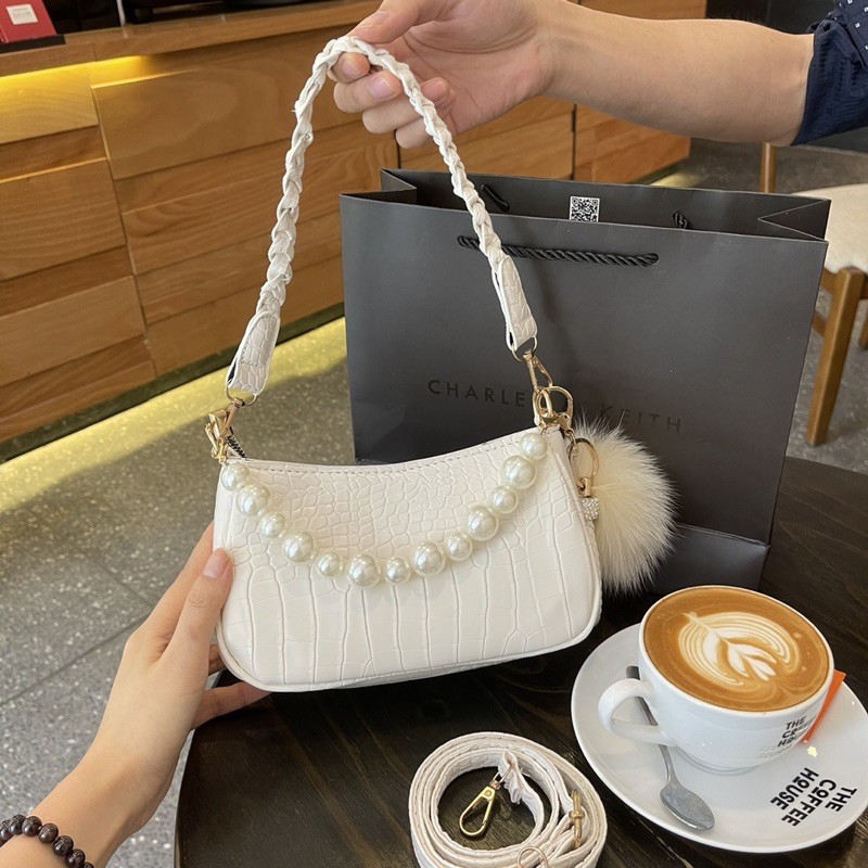 Túi kẹp nách đeo chéo đeo vai nữ đẹp đi chơi cao cấp phong cách dễ thương giá rẻ Bag.Thanhthu 519