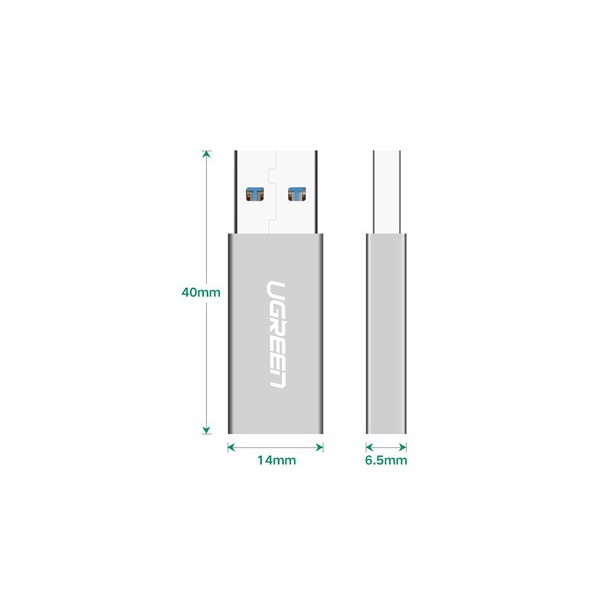 Đầu nối USB Type-C sang USB 3.0 Ugreen 30705