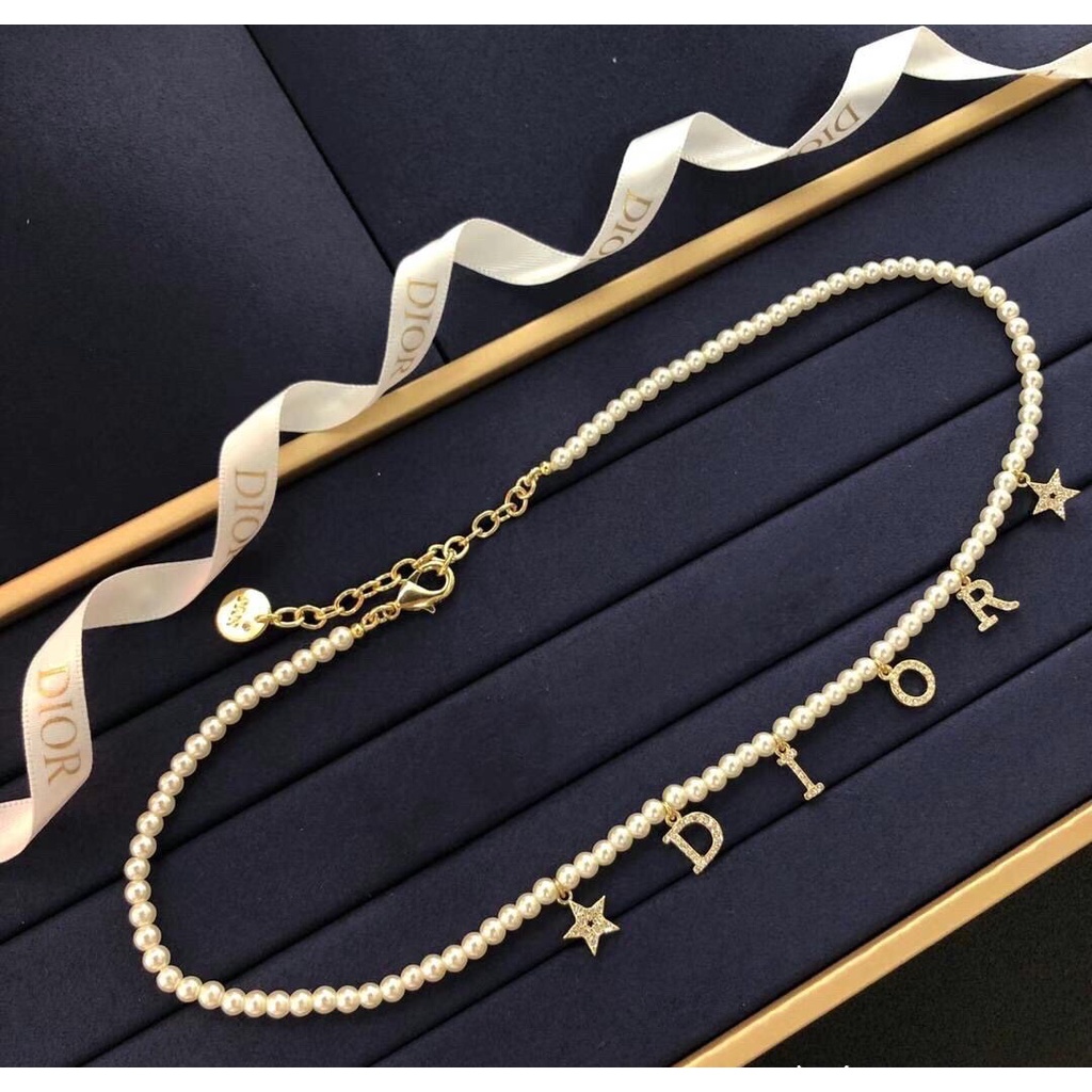 Dây ChuyềN MặT HìNh Ngôi Sao PhốI HạT NgọC Trai ThờI Trang Cho