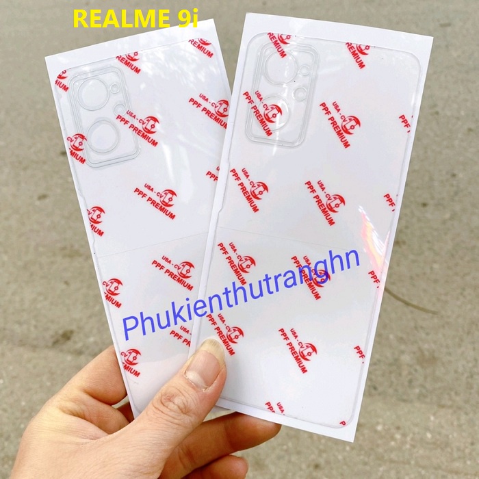 Combo Realme 9 4G Realme 9i Realme 9 Pro 5G Realme 9 Pro+ Cường lực dẻo nano màn hình full màn 98% + Dán PPF mặt sau