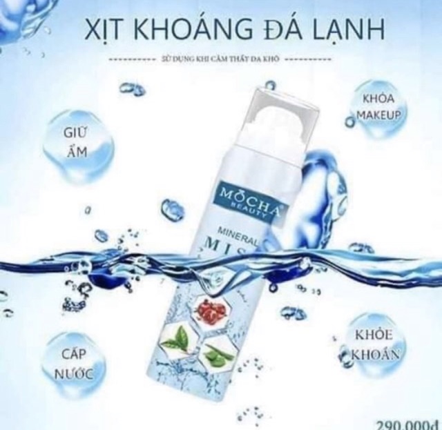 XỊT KHOÁNG ĐÁ LẠNH MOCHA