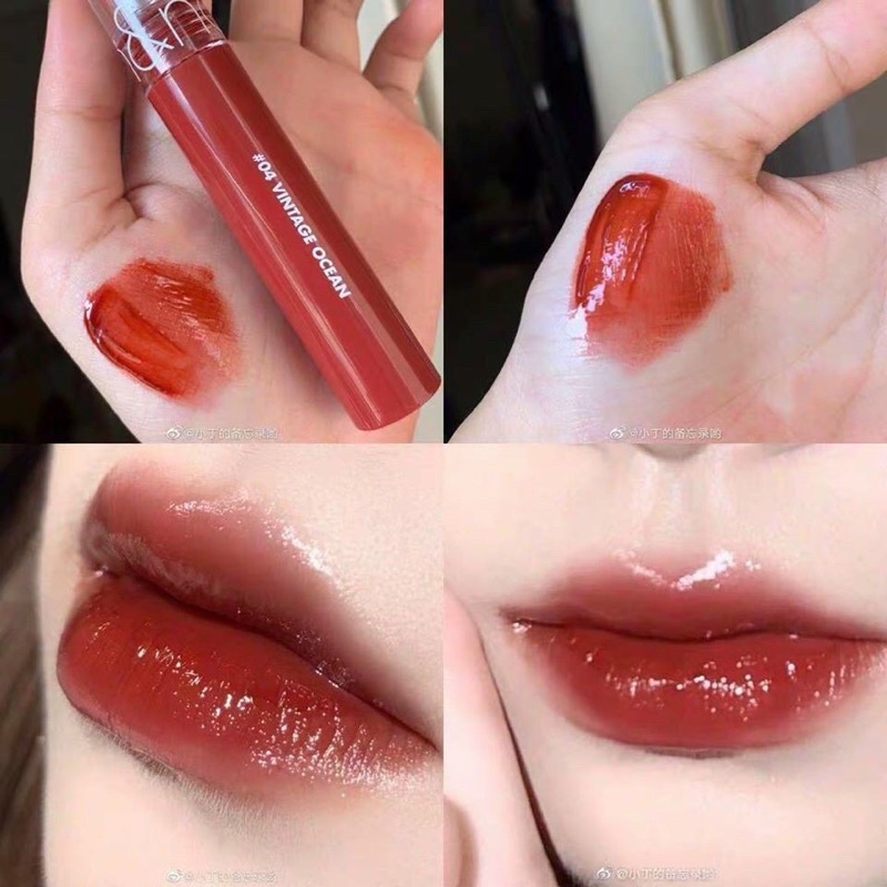 Son Romand Bóng Glasting màu 04 Vintage Ocean Water Tint