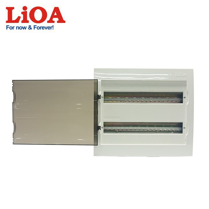 [CHÍNH HÃNG LIOA] Tủ điện LiOA đế nhựa dùng cho MCB, MCCB, RCBO chứa 24 đến 36 aptomat (SE4FC24/36LA)