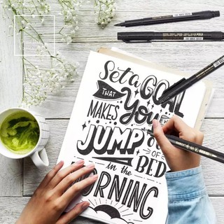 Bút Baoke viết calligraphy nhiều ngòi - refill ink