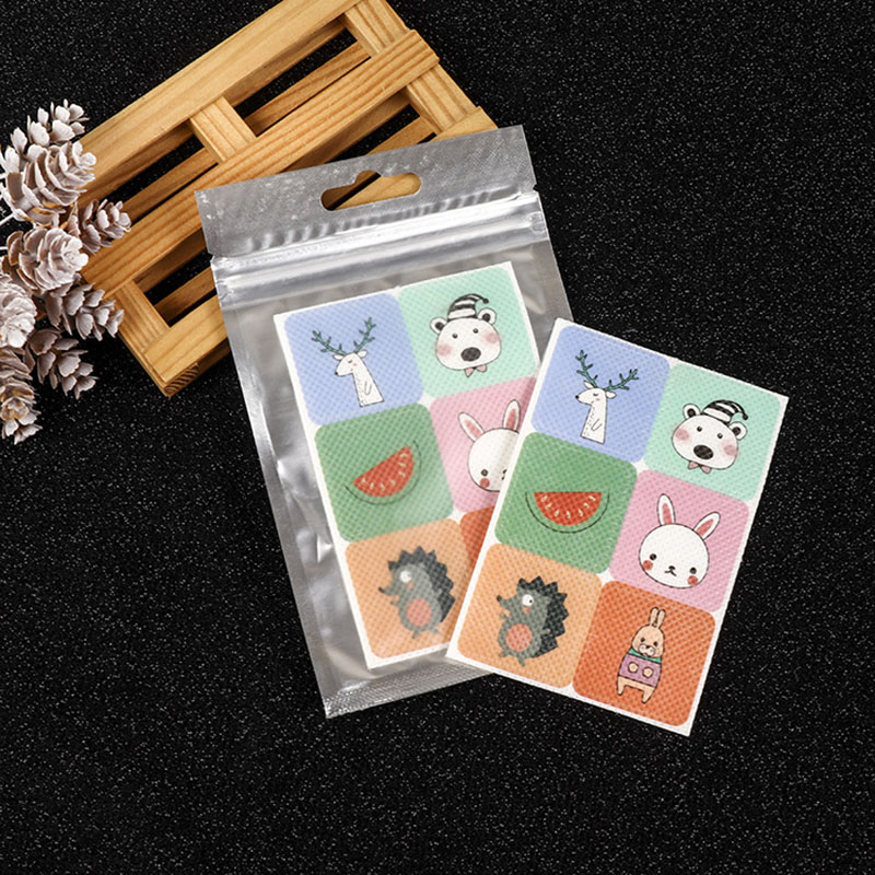 Miếng Dán Chống Muỗi Họa Tiết Hoạt Hình Cho Bé