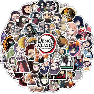 50 Miếng dán trang trí chống thấm nước hình nhân vật hoạt hình xinh xắn