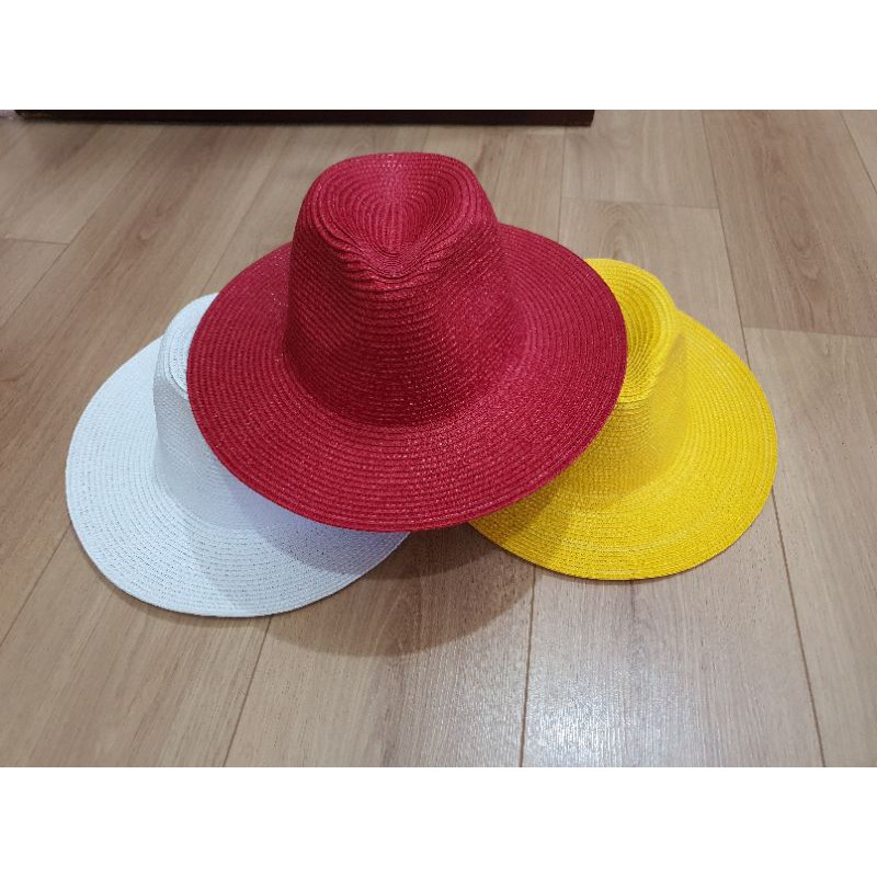 Mũ phớt dạ panama nhiều màu phong cách vintage