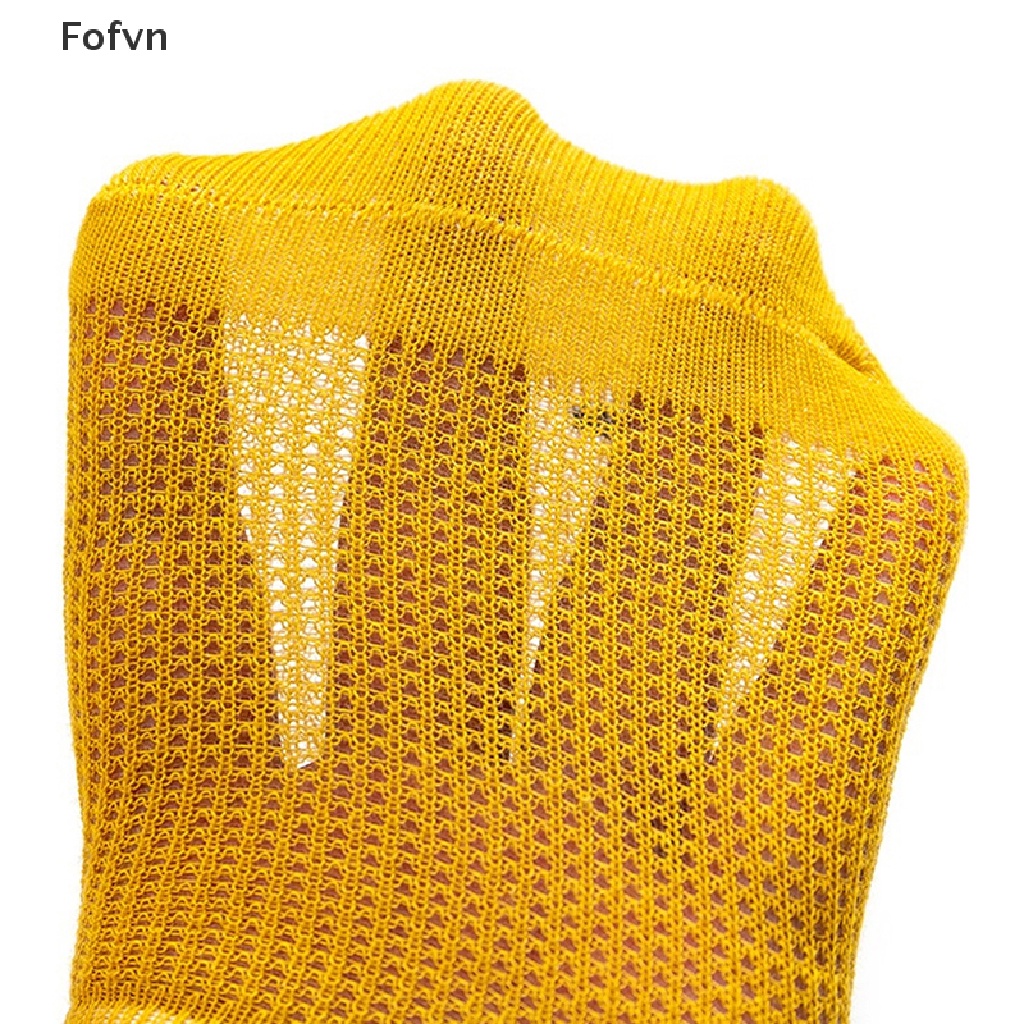 Set 5 Đôi Tất Lưới Mỏng Nhiều Màu Sắc Hình Gấu Mới Thời Trang Xuân Hè Cho Bé