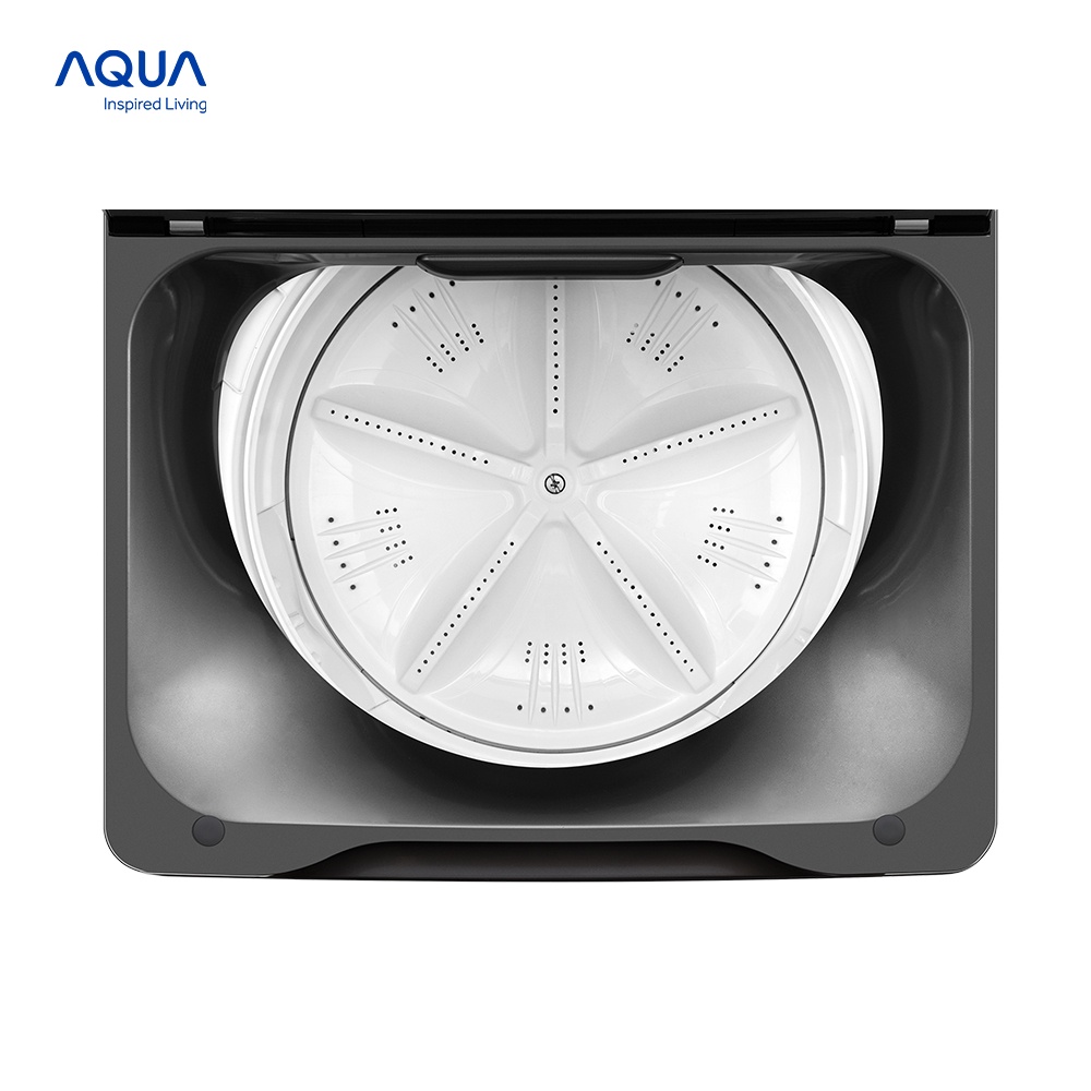 Freeship Toàn Quốc - Máy giặt cửa trên 10kg Aqua AQW-DR101GT.BK