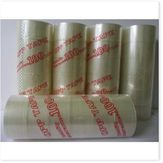 1 Cuộn Băng Keo 100, 200 Yards(Trong, Đục)