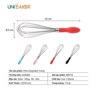 Phới lồng đánh trứng cao cấp Unibaker
