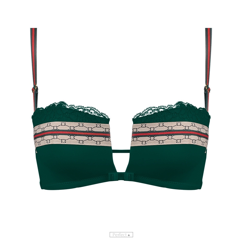 New French Sexy No-Ring Thin Section Gathering Collection Milk Bra Set | BigBuy360 - bigbuy360.vn