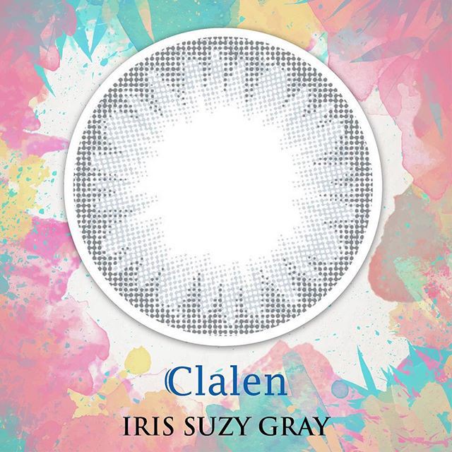 Kính áp tròng Hàn Quốc Clalen Iris 1 Day - 1 ngày màu Suzy Gray [độ -0.00 đến -10.00]
