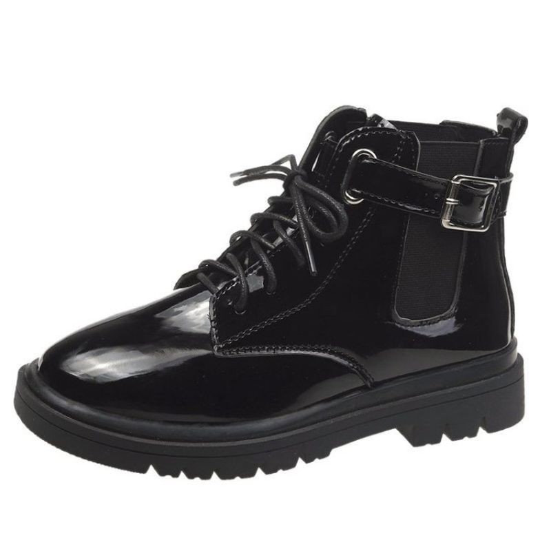 [Sẵn]giày boots khóa ngang phong cách ulzzang | BigBuy360 - bigbuy360.vn