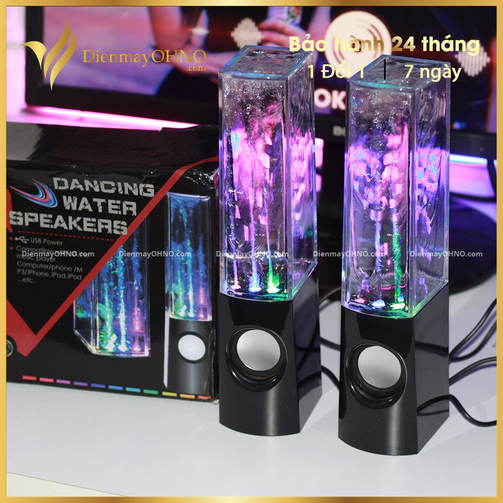 Loa Máy Tính Để Bàn Mini Led GAMING Loa Vi Tính Nghe Nhạc Phun Nước 3D Theo Điệu Nhạc