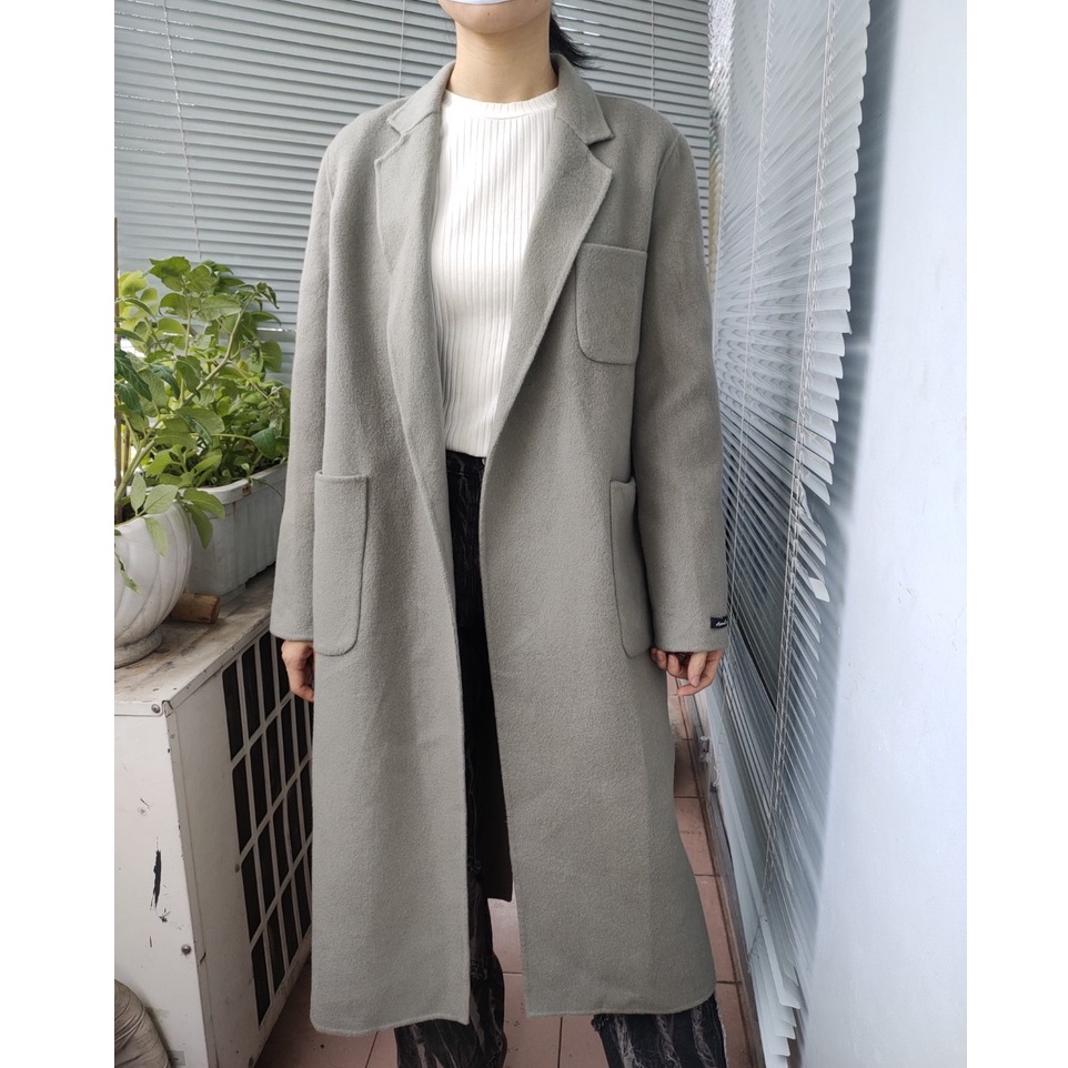 Áo khoác Măng tô Dạ Hàn second-hand, áo mangto, Trench coat - Đồ Si Bon MT32 | BigBuy360 - bigbuy360.vn