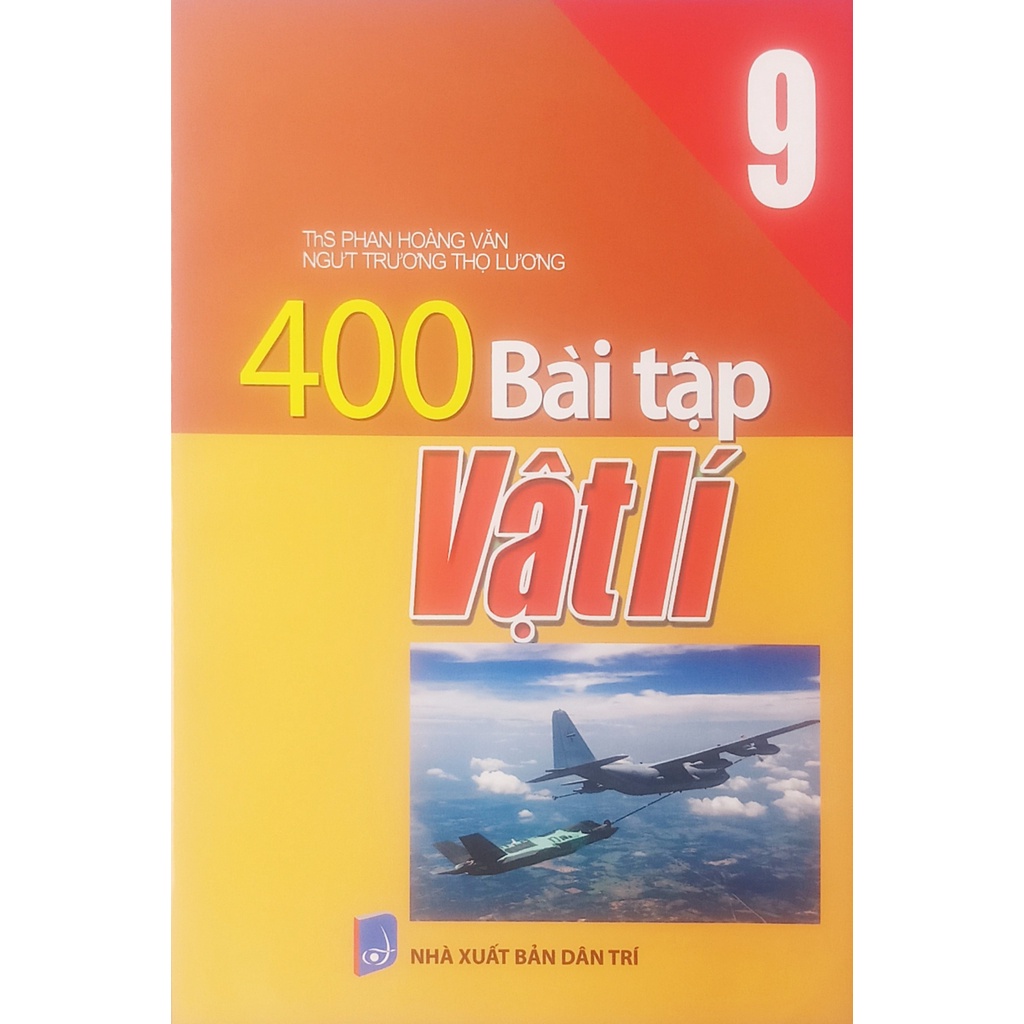 Sách - 400 Bài tập Vật lí 9 (bìa cam)