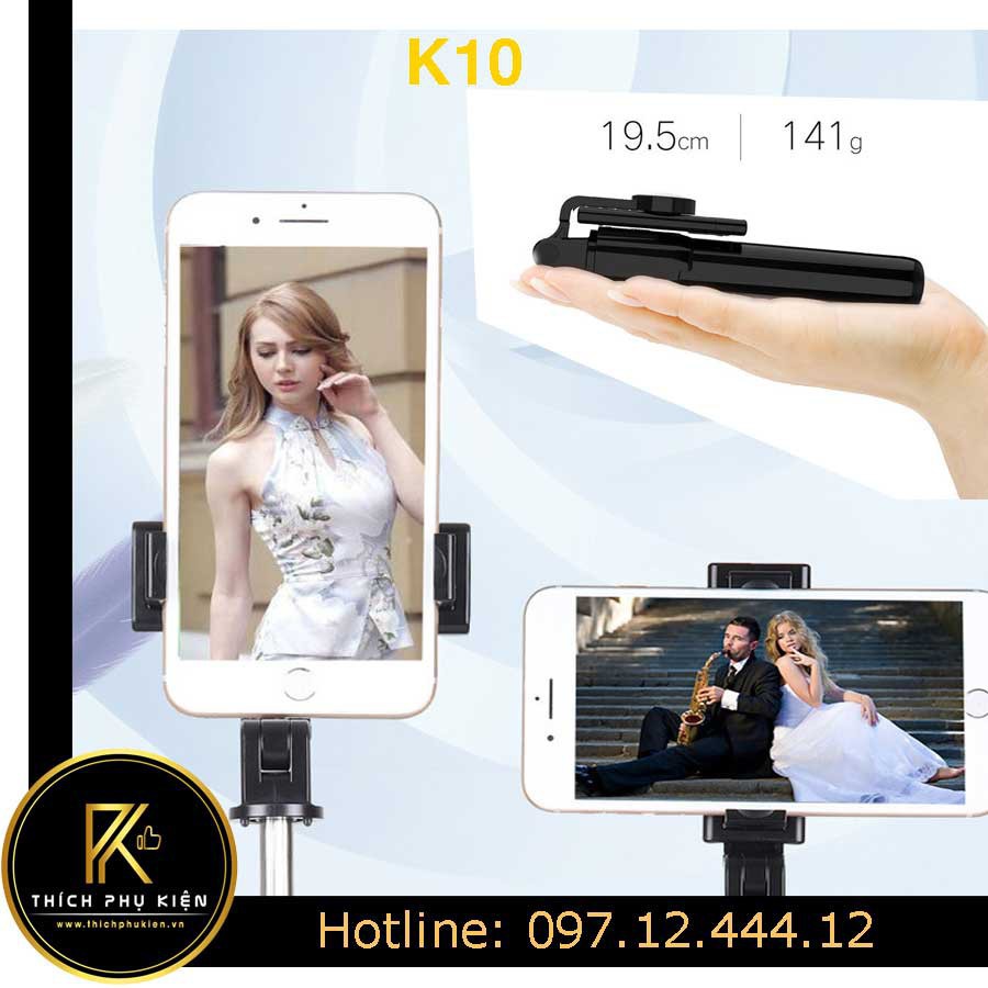 ✒Gậy Tự Sướng Selfie 3 Chân Đứng Tripod K07 - K10 - Cao Cấp Remote điều khiển từ xa - Giá rẻ nhất | BigBuy360 - bigbuy360.vn