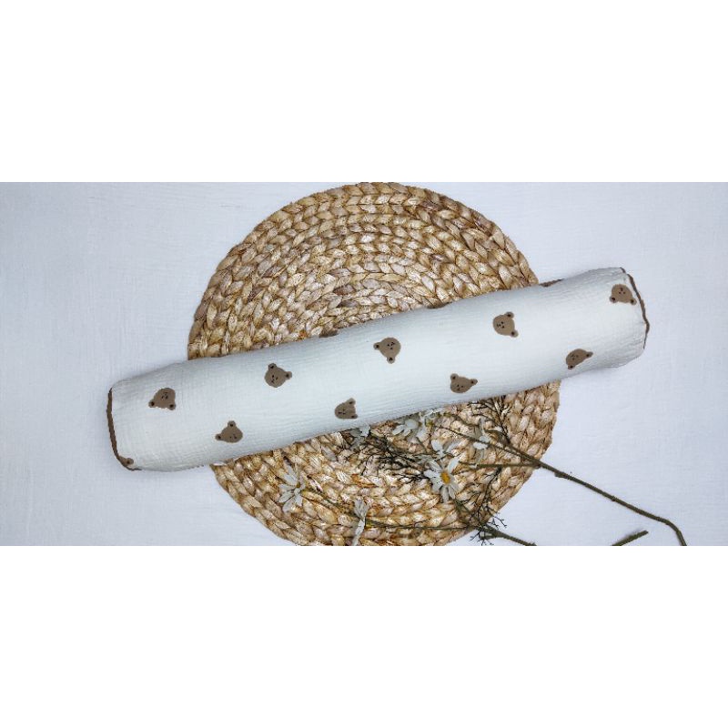 Gối ôm Muslin cao cấp 100% COTTON cho bé