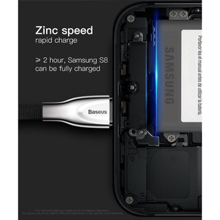 Cáp Baseus zinc Alloy 2A Type C