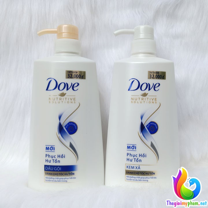 Dầu Gội Hoặc Dầu Xả Phục Hồi Hư Tổn Dove 650g