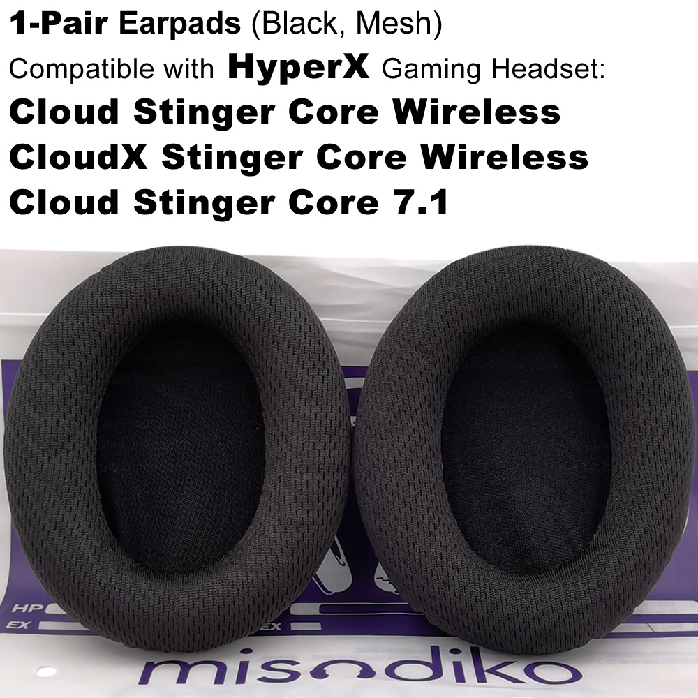 Đệm Tai Nghe Chơi Game Thay Thế Cho HyperX Cloud (CloudX) Stinger Core Wireless/ 7.1