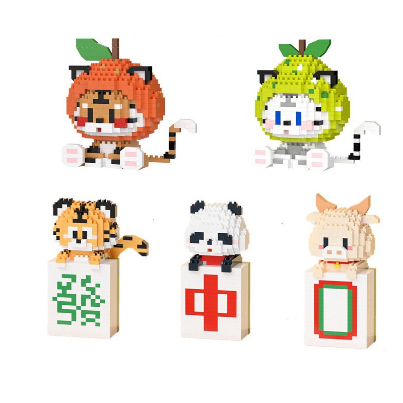 Bộ Đồ Chơi Xếp Hình 6021-6025 Độc Đáo Thú Vị Cho Bé