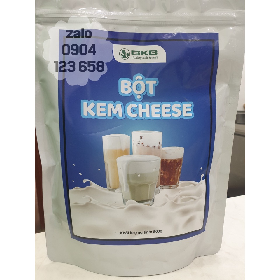 Bột kem cheese BKB 500gr - làm phô mai kem cheese khá ổn