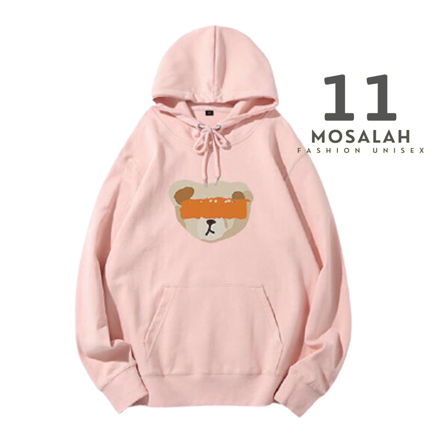 Áo hoodie hình gấu nam nữ form rộng có mũ đẹp. mo10 | BigBuy360 - bigbuy360.vn