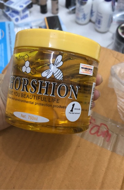 Thanh lí sap  wax lông mật ong horshion