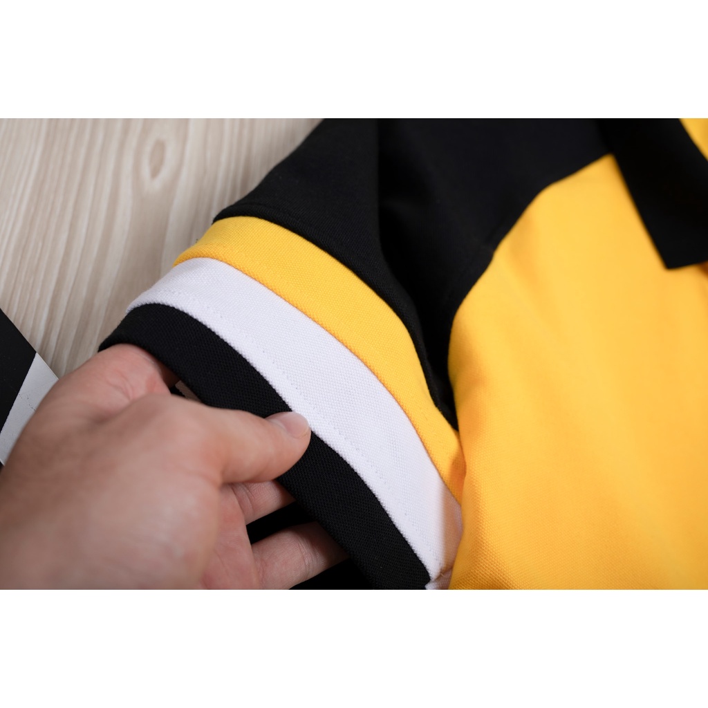 Áo polo Nam Tay Raglan Phối , áo thun nam có cổ Đẹp Giá Rẻ PL722