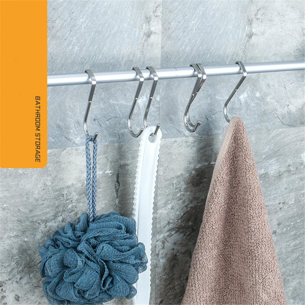 Giá Đỡ Hình Chữ S Bằng Thép Không Gỉ Cho Phòng Tắm